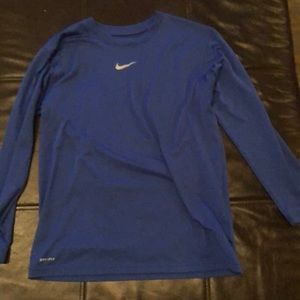 Dark blue nike long sleeve